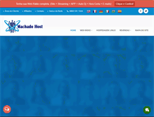 Tablet Screenshot of machadohost.com